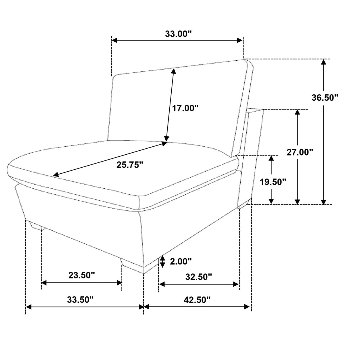 Lakeview Modular Chair