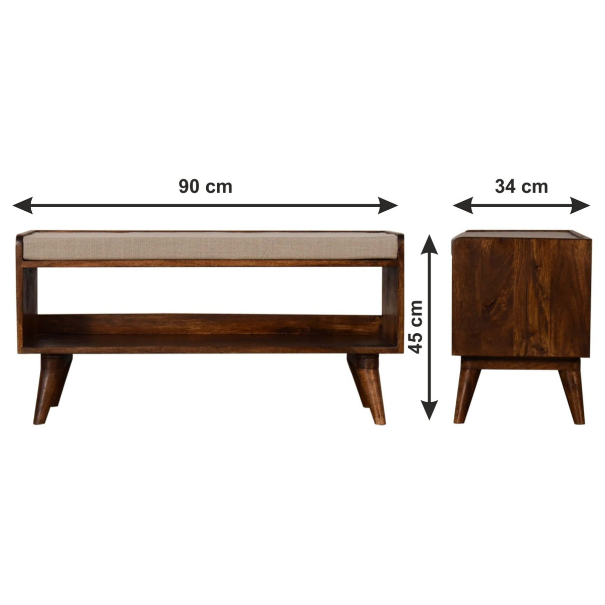 Mango Wood Bench