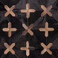 Crosses Leather Rug