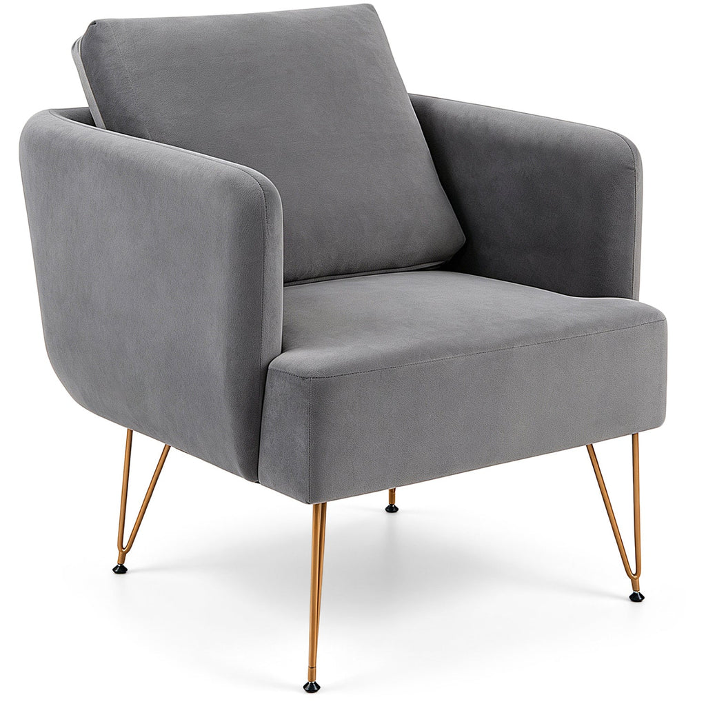 Velvet Accent Chair