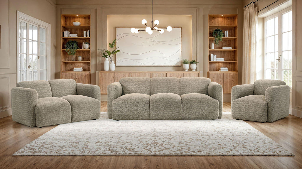 Dorset Brown Sofa Set