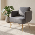 Velvet Accent Chair